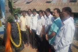 ಟಿಎಪಿಸಿಎಂಎಸ್  ನೂತನ ಪೆಟ್ರೋಲ್ ಬಂಕ್ ಶಂಕುಸ್ಥಾಪನೆ.