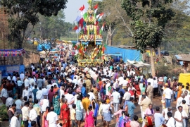 ಪುರಾಣ ಪ್ರಸಿದ್ಧ ಪೂಣ್ಯಕ್ಷೇತ್ರ  ಹೇಮಗಿರಿ ಶ್ರೀ ಕಲ್ಯಾಣ ವೆಂಕಟರಮಣಸ್ವಾಮಿ ಬ್ರಹ್ಮರಥೋತ್ಸವ.ಉತ್ತಮ ರಾಸುಗಳಿಗೆ ಚಿನ್ನ ಮತ್ತು ಬೆಳ್ಳಿ ನ್ಯಾಣಗಳ ಬಹುಮಾನ.